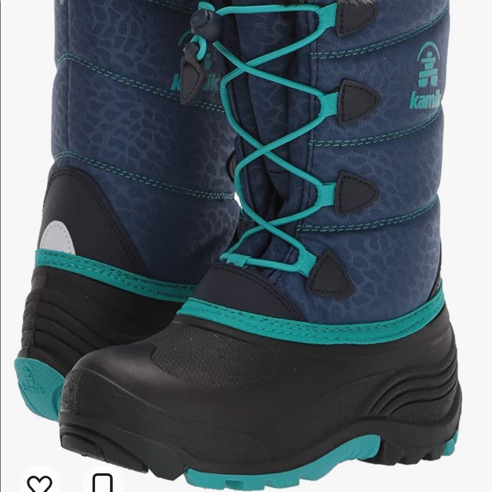 #Kamik kids winter boots size 2, boys or girls, excellent condition.